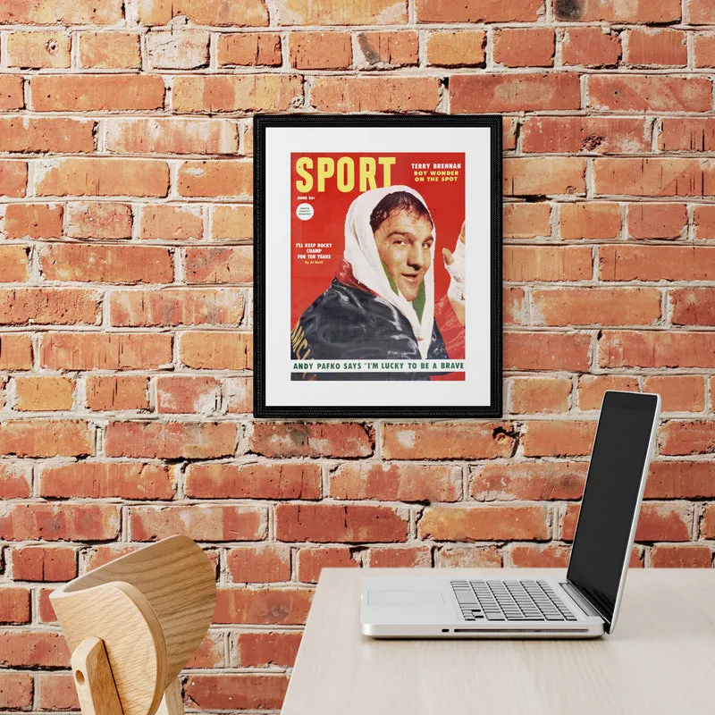 June 1954 Sport Cover (Rocky Marciano, Boxing)