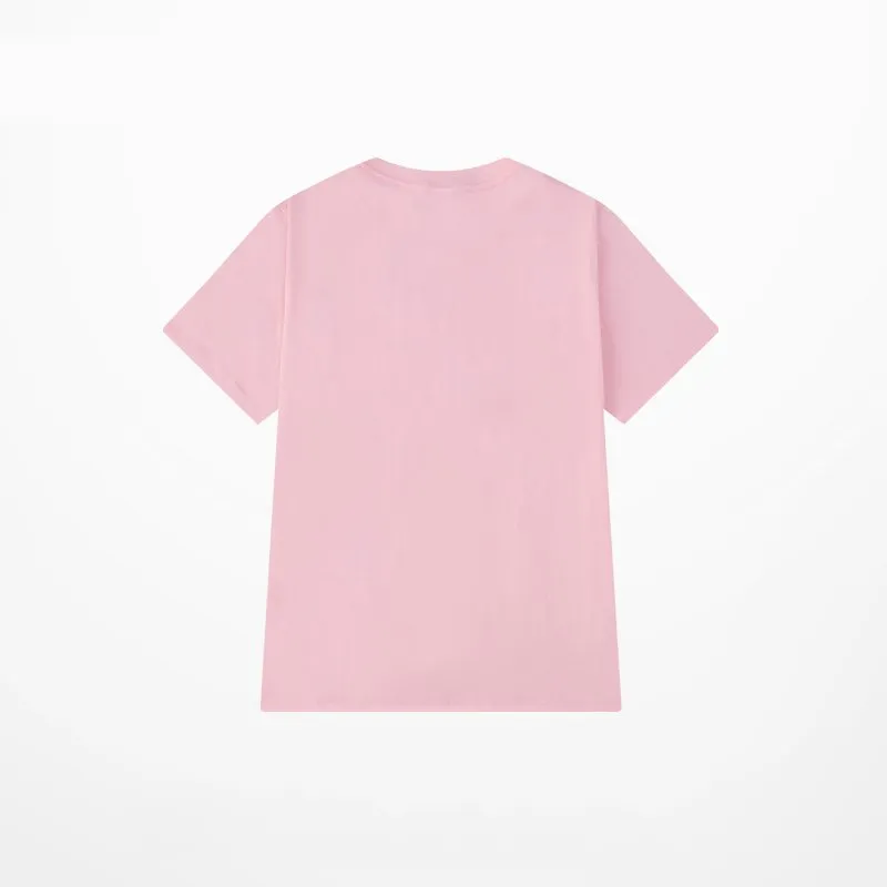 Korean Fashion All-Match Pink T-shirt