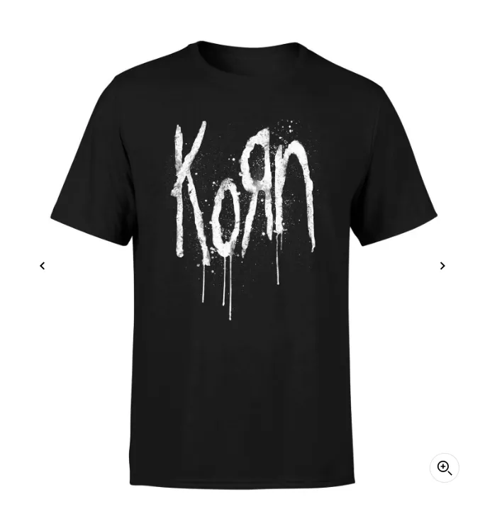 Korn Splatter T-Shirt (Black)