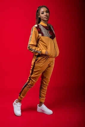 Ladies - Asali Gold Tracksuit Set.2