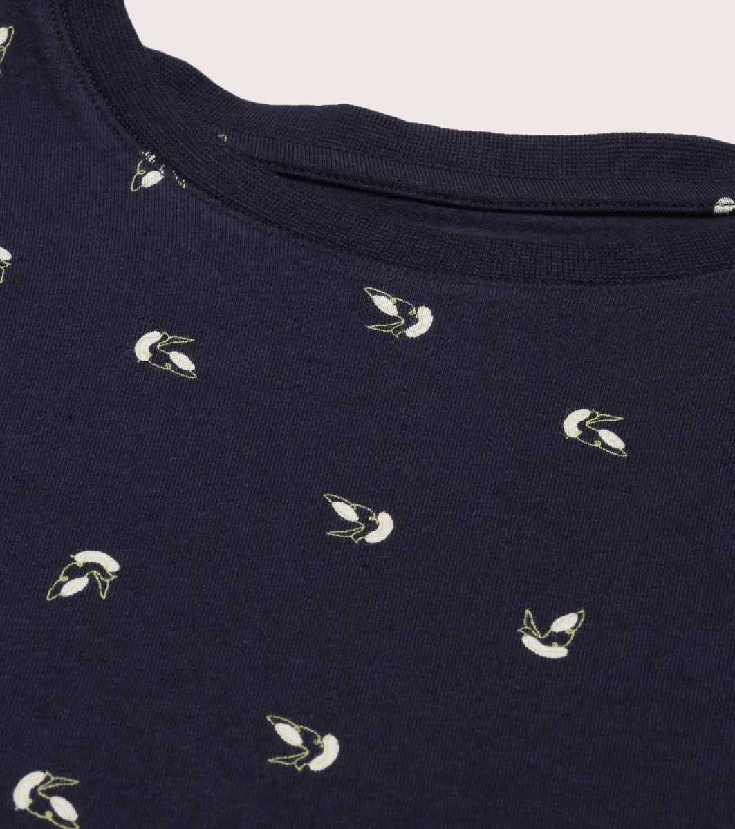 Long Sleeve Basic Crew Tee - Graphics | Crew Neck Basic Stretch Cotton Tee