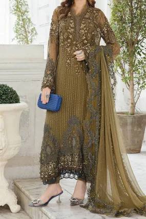 Maria B Unstitched 3 Piece Luxury Chiffon Collection'2024-MPC-08