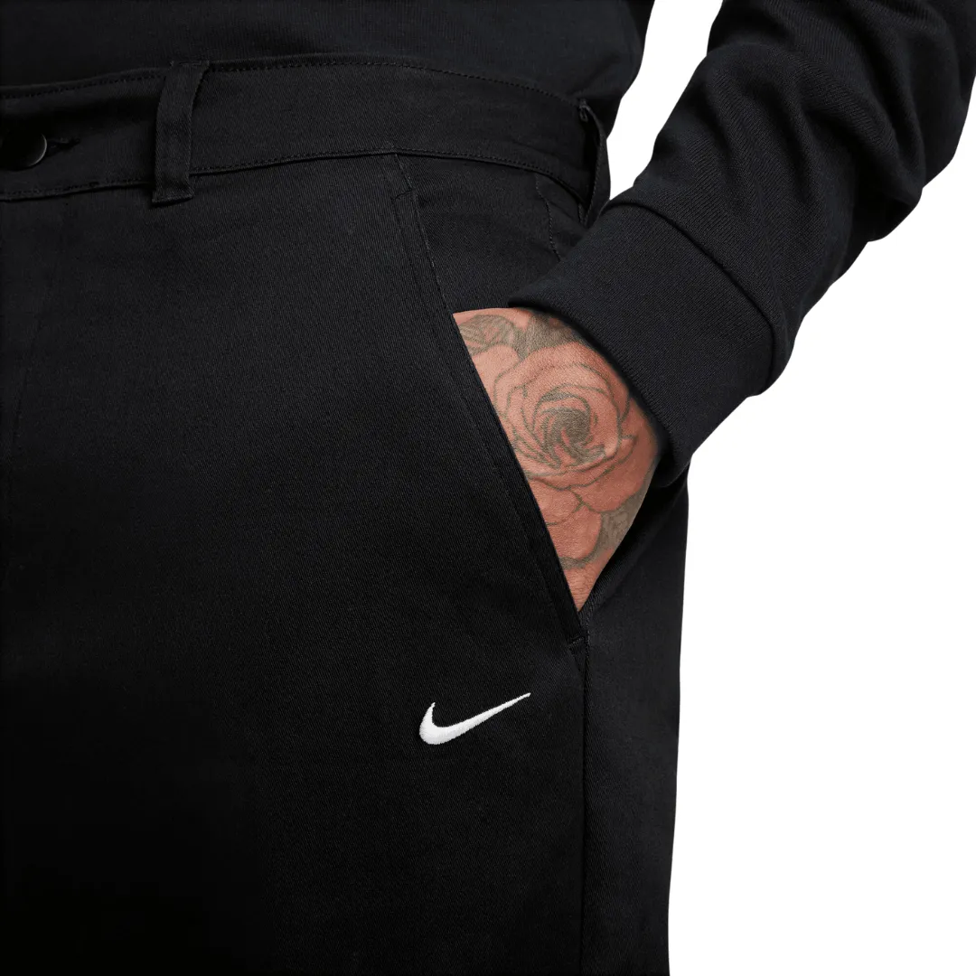 Men's Nike Life El Chino Pants - Black/White