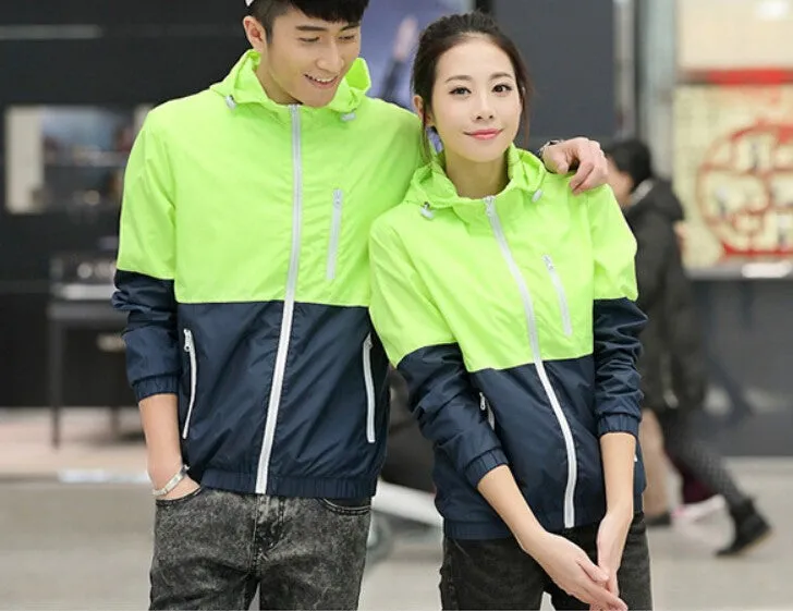 Men's Summer Thin Jackets 2015 New Spring Summer Windbreaker Sports Jacket Men Outdoors Sportswear Slim Fit Men Clothing