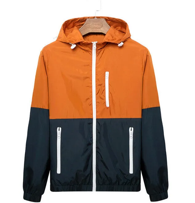 Men's Summer Thin Jackets 2015 New Spring Summer Windbreaker Sports Jacket Men Outdoors Sportswear Slim Fit Men Clothing