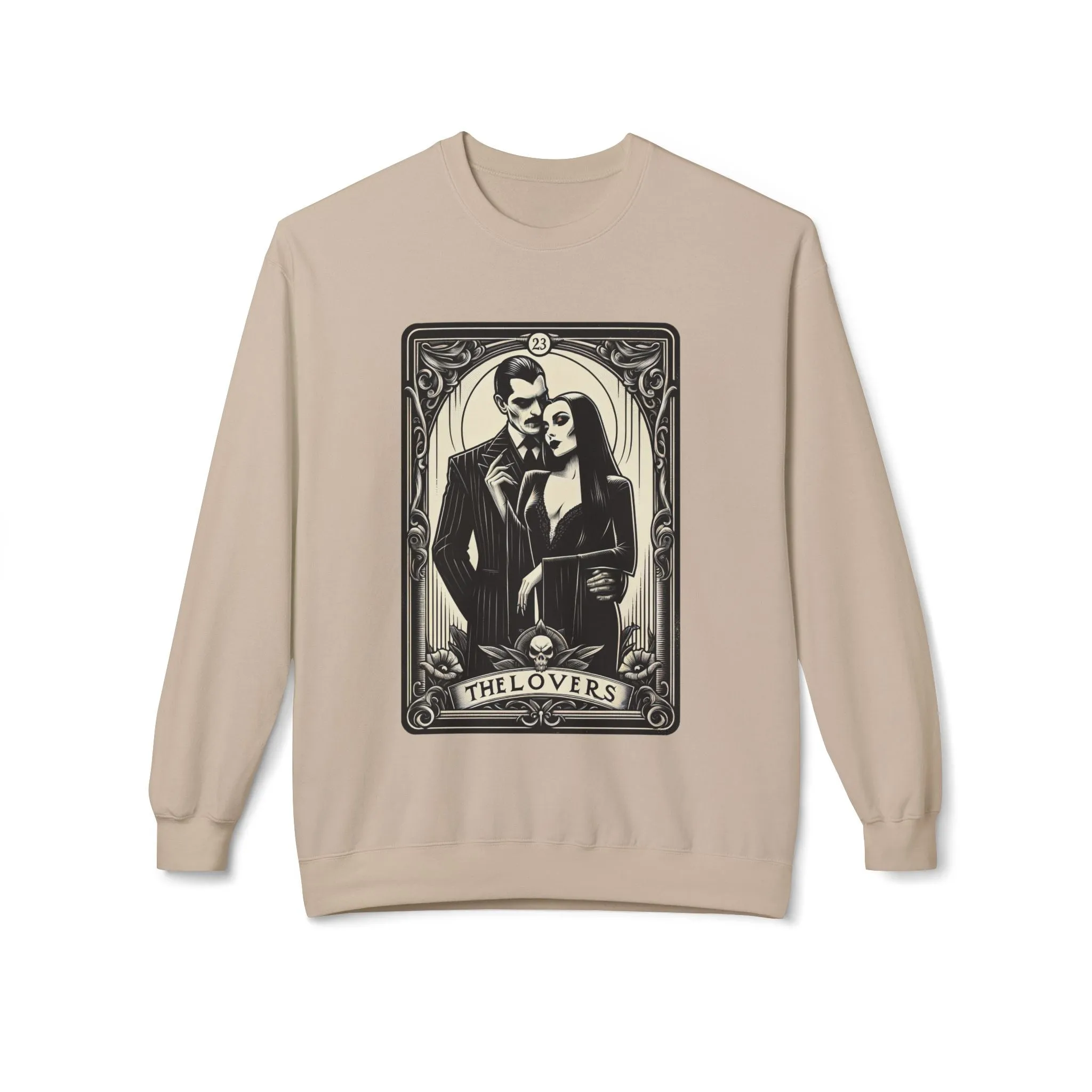 Morticia and Gomez Addams Tarot Sweatshirt