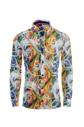 multi color shirt