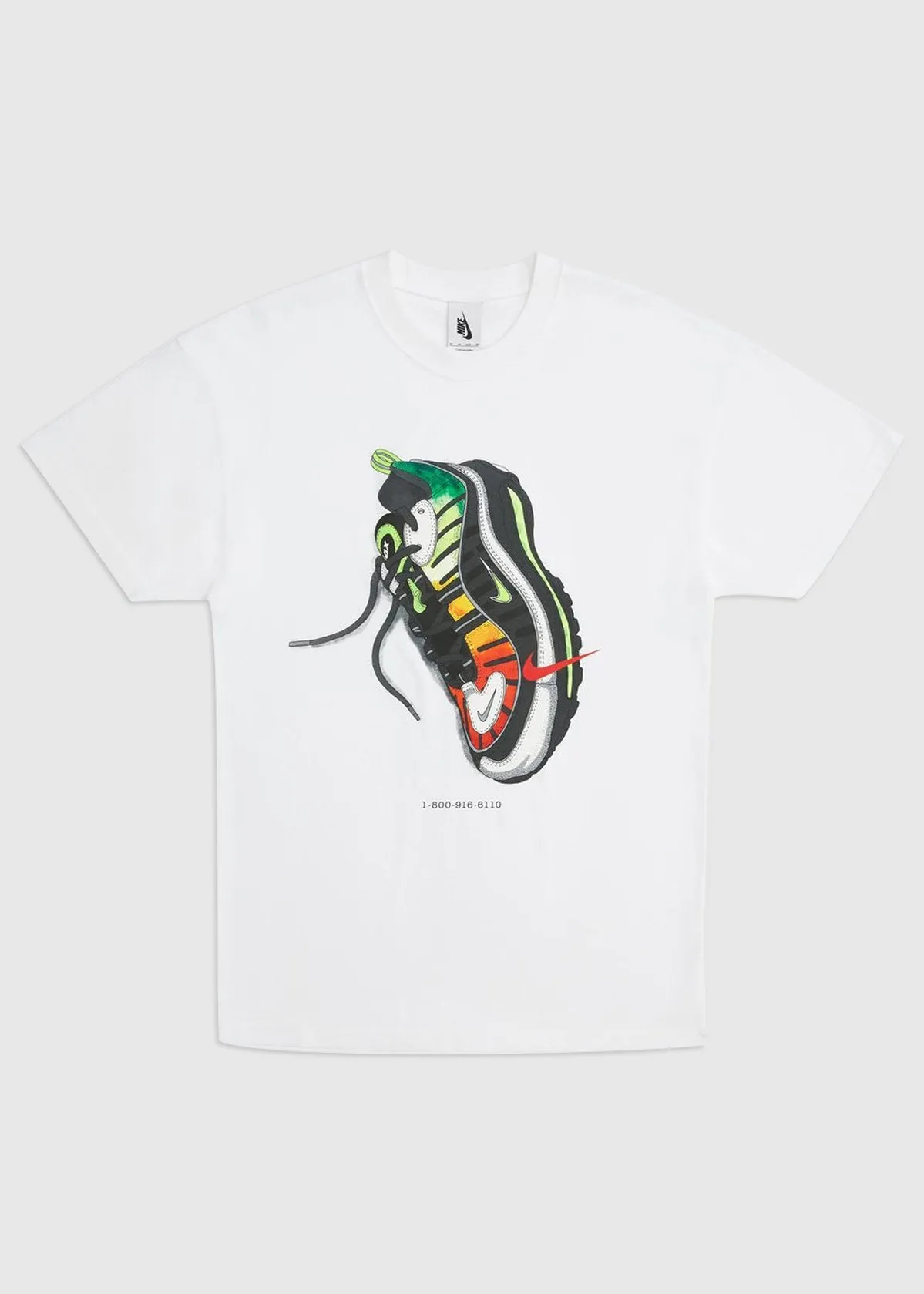 NIKE X OLIVIA KIM: MEN'S SS TEE [WHITE]