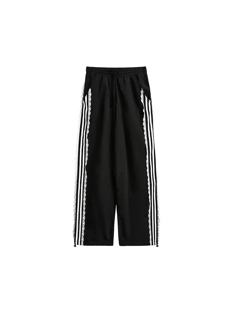 Pants Stripe Side Casual