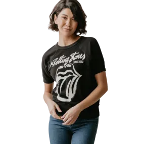 People of Leisure - Rolling Stones Raglan Tee (Black)