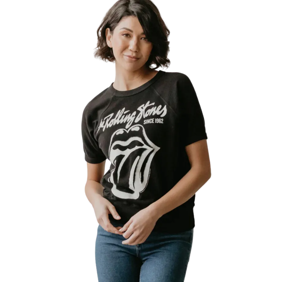 People of Leisure - Rolling Stones Raglan Tee (Black)