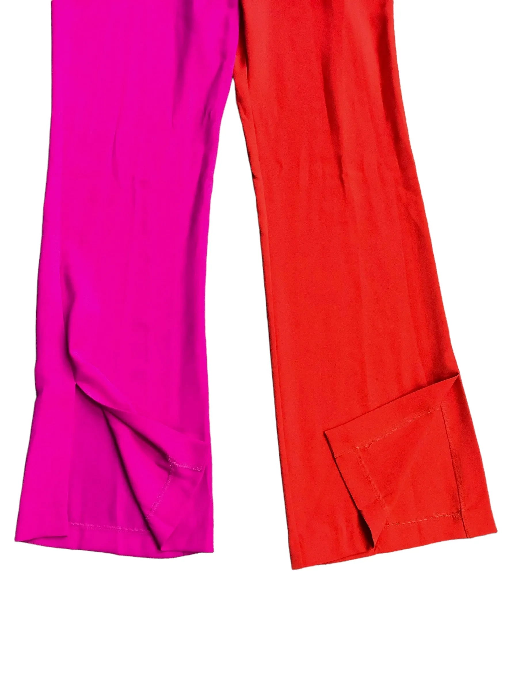 Pink/Purple  & Red Pants Dress Glam, Size L