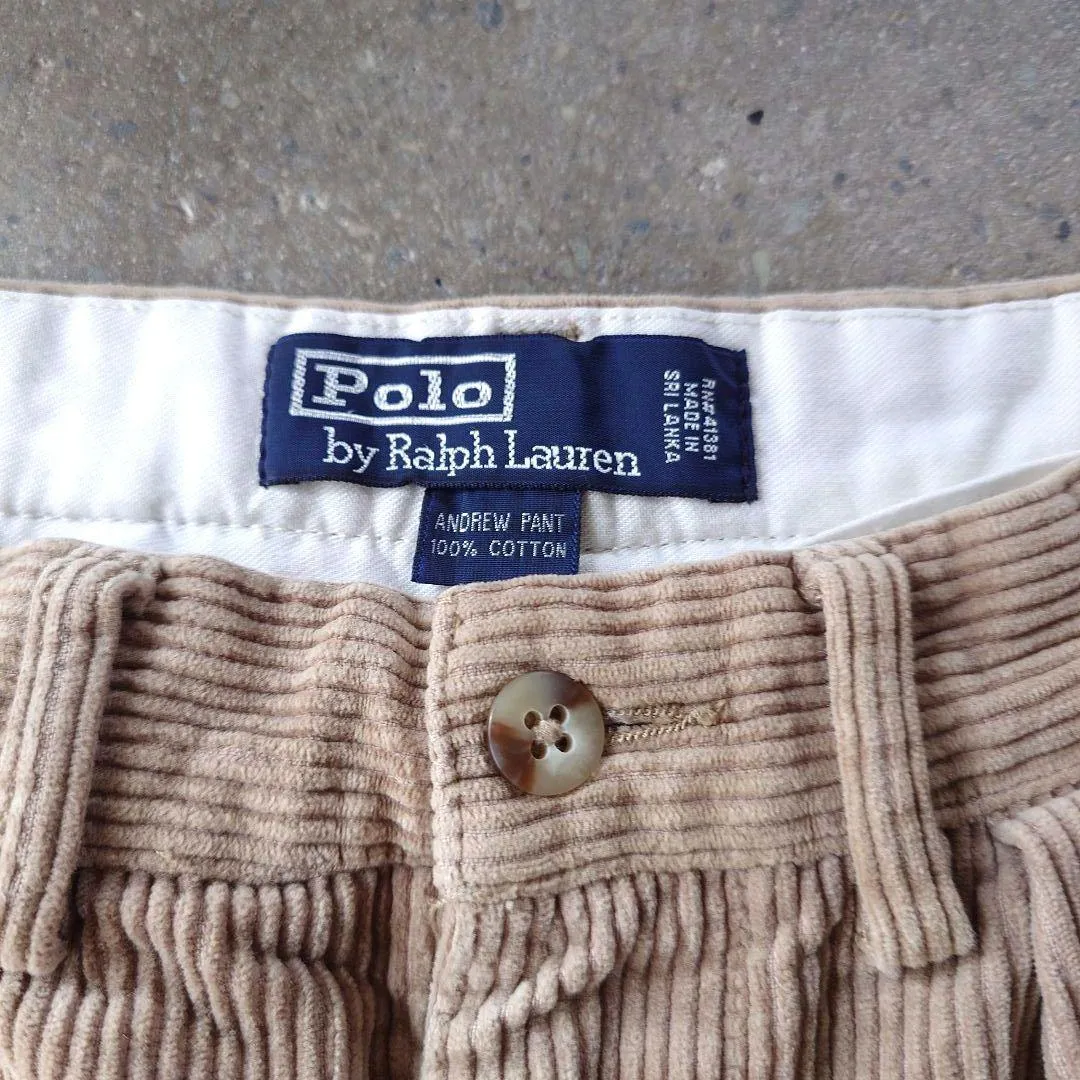 POLO RALPHLAUREN　ポロラルフローレン　コーデュロイパンツ　W32 L30