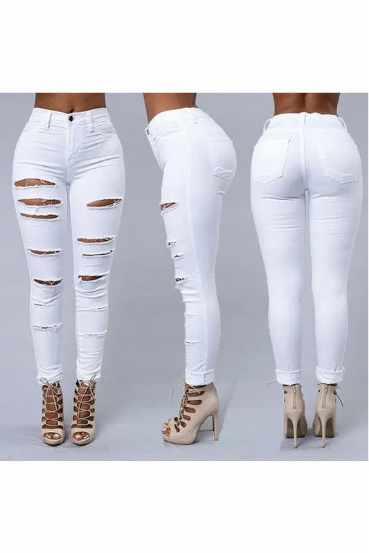 Ripped jeans for women