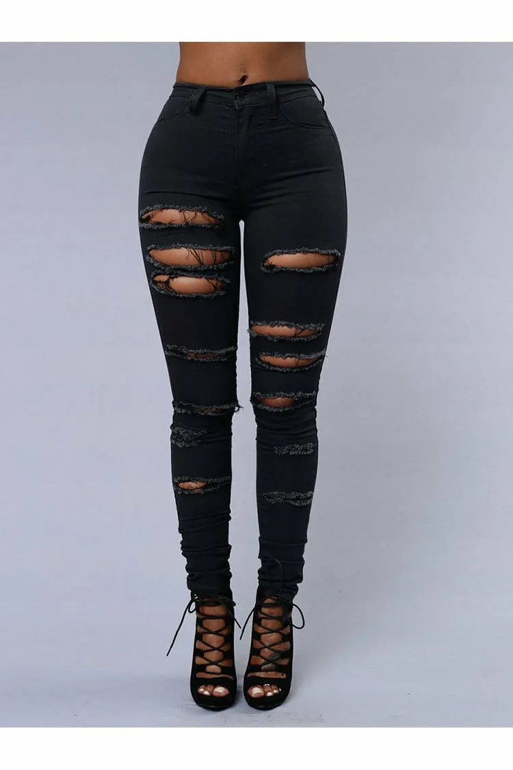 Ripped jeans for women