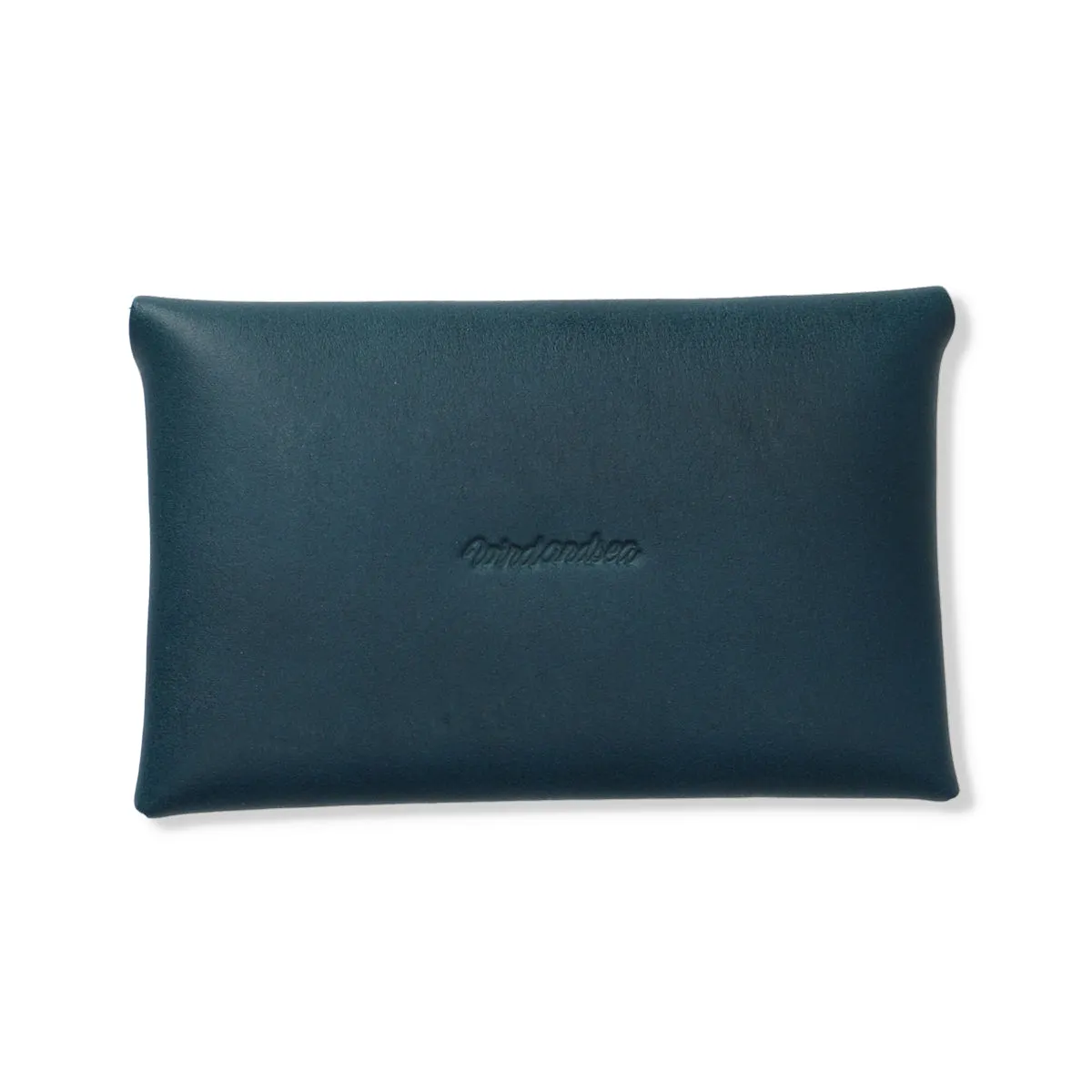 SEA LEATHER BUSINESS CARD HOLDER / M_BLUE