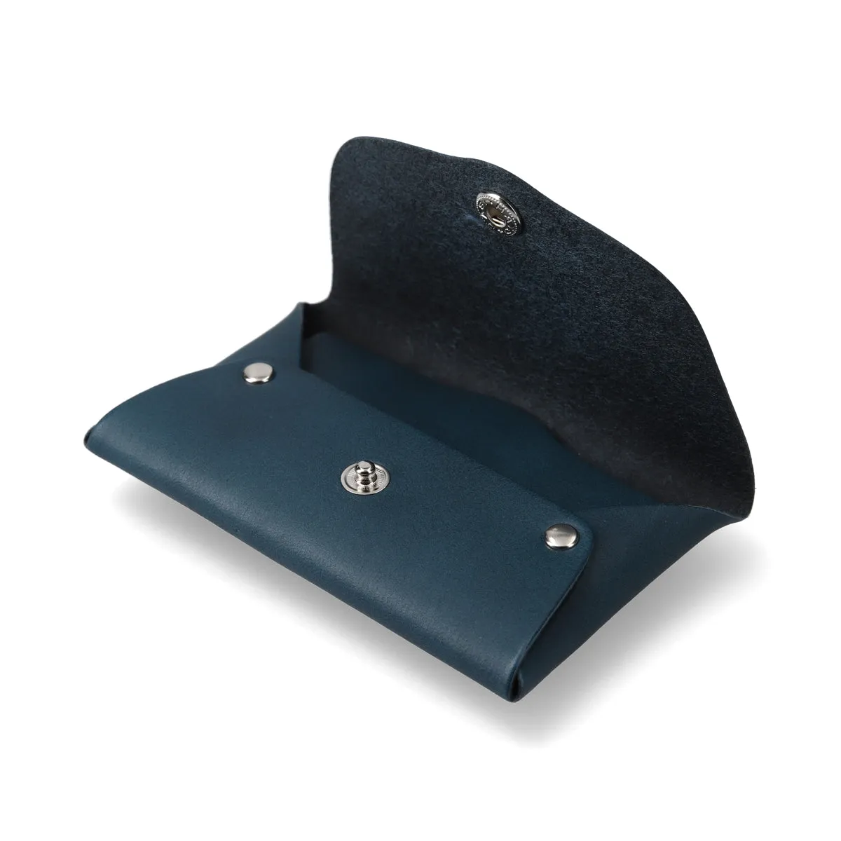SEA LEATHER BUSINESS CARD HOLDER / M_BLUE