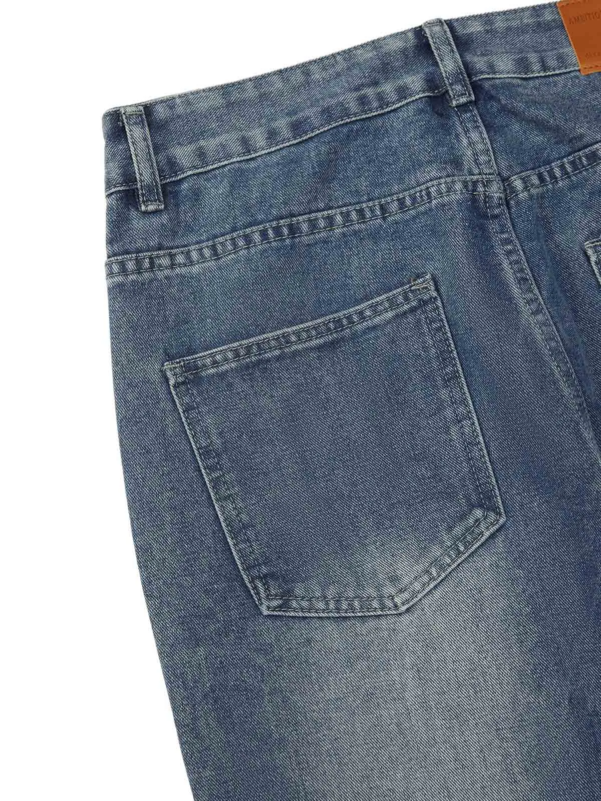 Sneakerhill High Street Washed Ripped Jeans