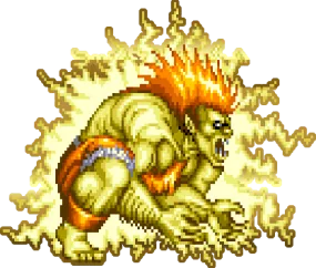 STREET FIGHTER 'Blanka Electric Thunder' enamel pin badge