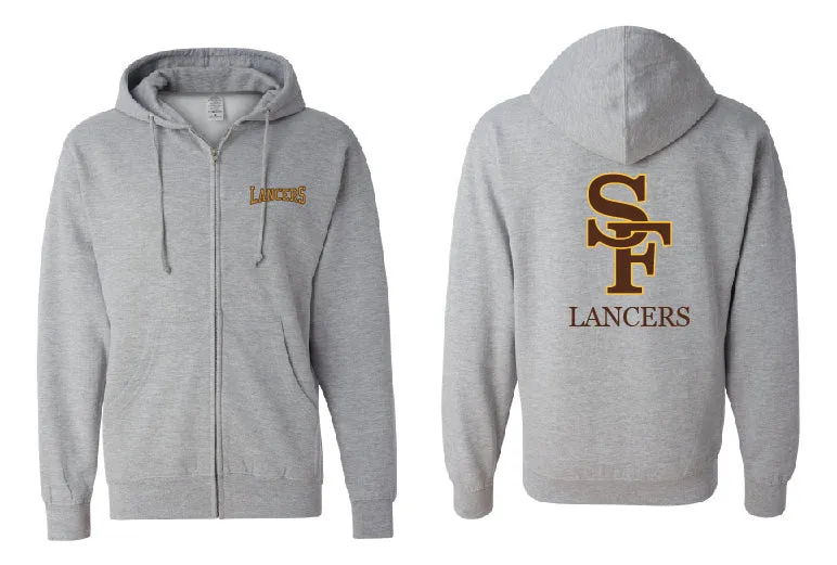 Sweatshirt, Full-Zip SF Tackle Twill, Hooded Sweatshirt/ Unisex