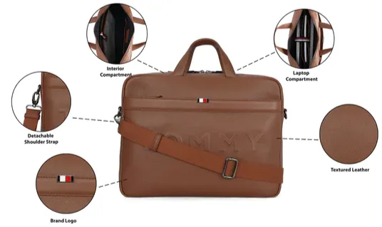 Tommy Hilfiger Golveston Business Case (Tan)