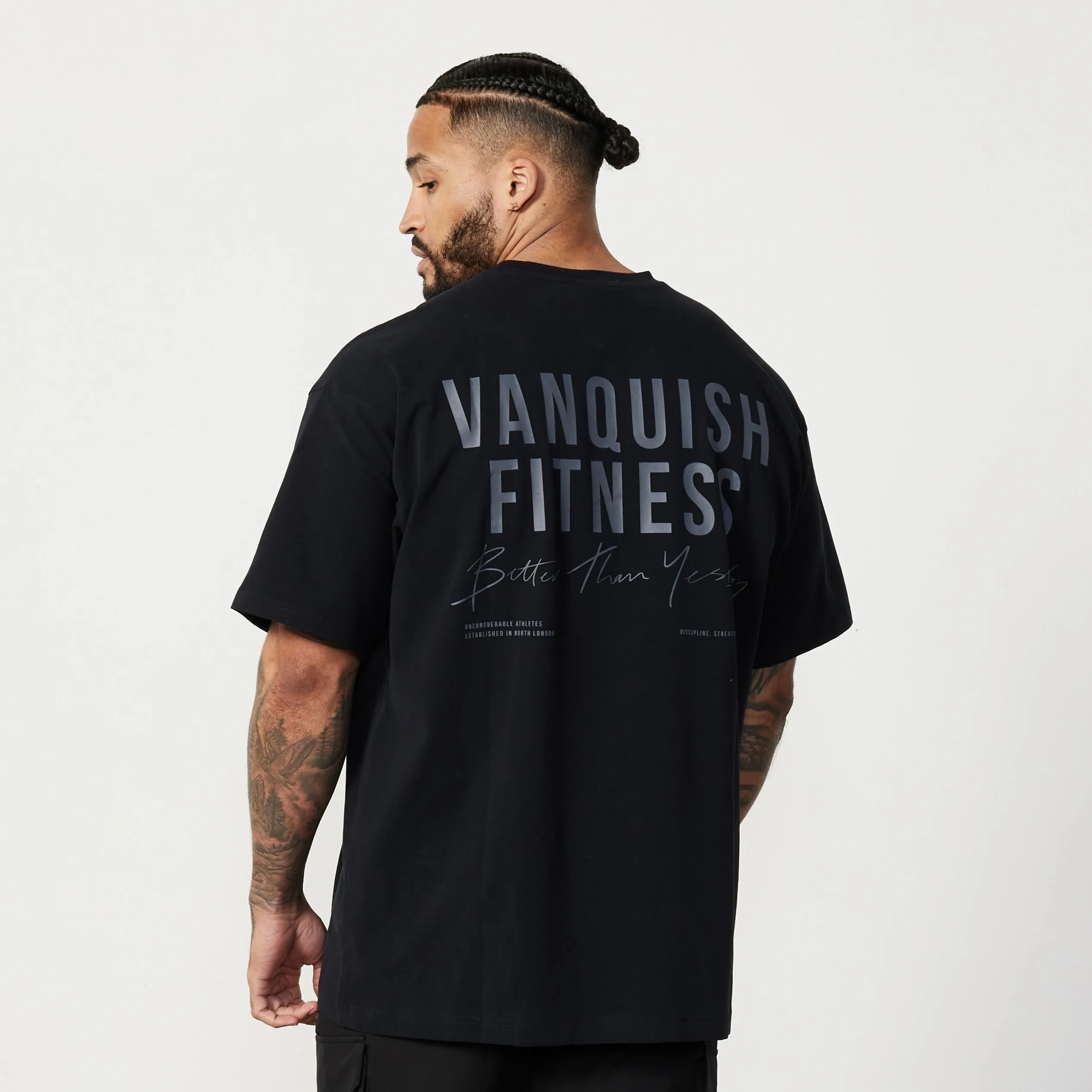 Vanquish TSP Black Consistency Oversized T Shirt