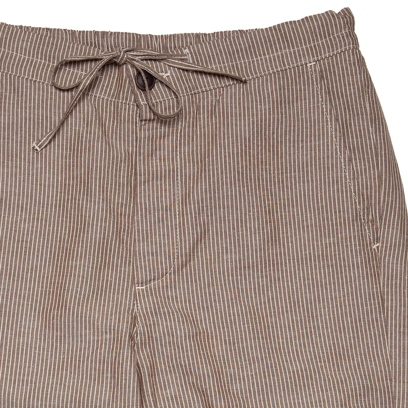 Yoga Pants - Burgundy Stripe
