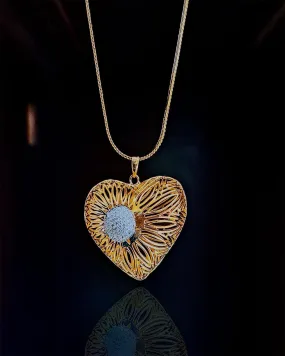 Zevarly Anchal Locket with Chain